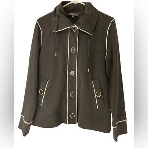 Jones New York signature button down women sweatshirt Size LP